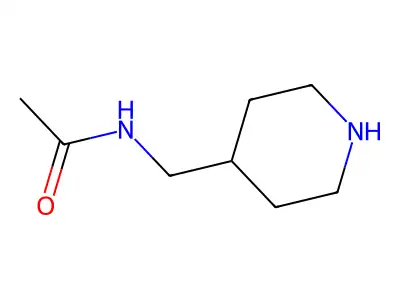 N-(piperidin-4-ylmethyl)acetamide structure