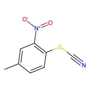 硫氰酸4-甲基-2-硝基苯酯 structure