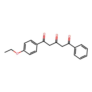 1,3,5-Pentanetrione, 1-(4-ethoxyphenyl)-5-phenyl- structure