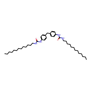 Urea, N,N''-(methylenedi-4,1-phenylene)bis(N'-tridecyl- structure