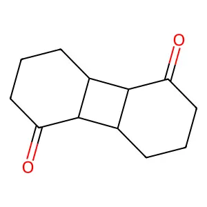 2,3,4,4a,4b,6,7,8,8a,8b-Decahydrobiphenylene-1,5-dione structure