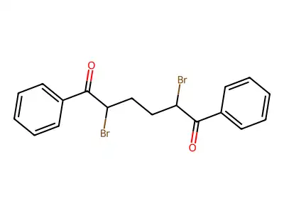 1,4-Dibenzoyl-1,4-dibromobutane structure