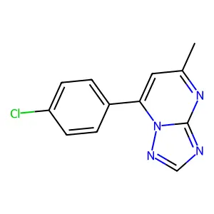 7-(4-Chlorophenyl)-5-methyl[1,2,4]triazolo[1,5-a]pyrimidine structure