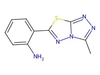 2-([1,2,4]Triazolo[3,4-b][1,3]benzothiazol-3-ylthio)propanoic acid structure