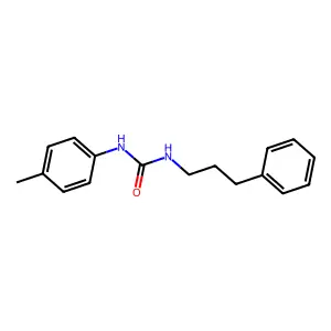 1-(4-Methylphenyl)-3-(3-phenylpropyl)urea structure