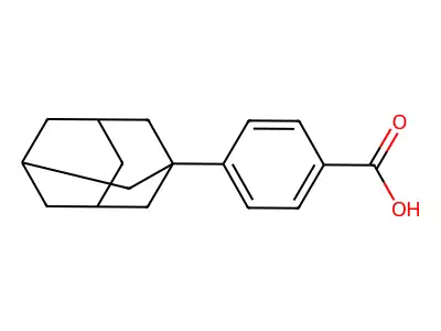 4-(1-adamantyl)benzoic Acid structure