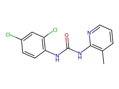 1-(2,4-Dichlorophenyl)-3-(3-methylpyridin-2-yl)urea structure