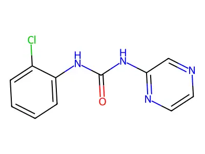 1-(2-Chlorophenyl)-3-pyrazin-2-ylurea structure