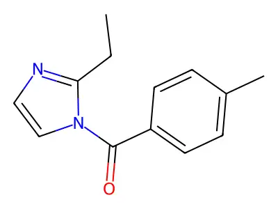 2-Ethylimidazolyl 4-methylphenyl ketone structure