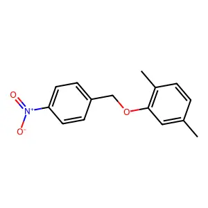 1,4-Dimethyl-2-[(4-nitrophenyl)methoxy]benzene structure