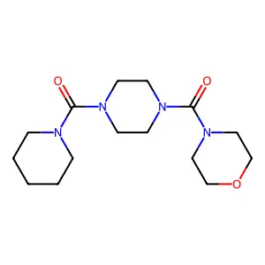 4-(Morpholin-4-ylcarbonyl)piperazinyl piperidyl ketone structure