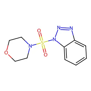 1-(4-morpholinylsulfonyl)-1H-1,2,3-benzotriazole structure