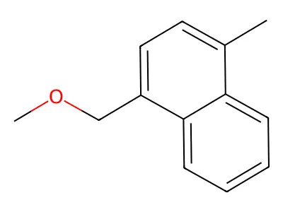 1-Methoxymethyl-4-methylnaphthalene structure