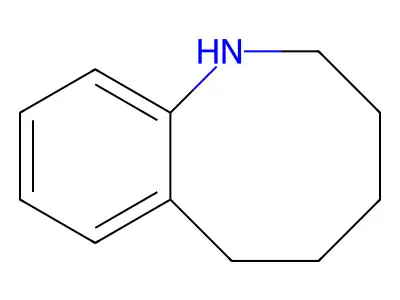 1,2,3,4,5,6-Hexahydrobenzo[B]azocine structure