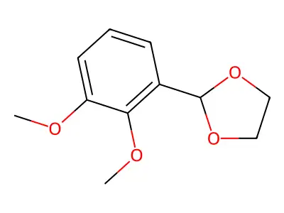 2-(2,3-Dimethoxyphenyl)-1,3-dioxolane structure