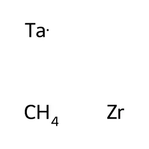 Tantalum zirconium carbide (Ta0.68Zr0.32C) structure