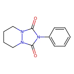 1H-(1,2,4)Triazolo(1,2-a)pyridazine-1,3(2H)-dione, tetrahydro-2-phenyl- structure