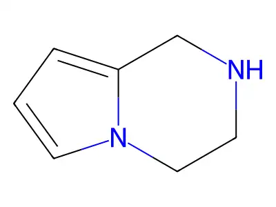 1,2,3,4-Tetrahydropyrrolo(1,2-a)pyrazine structure