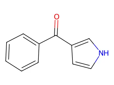 3-Benzoylpyrrole structure