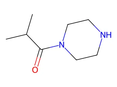 2-Methyl-1-(piperazin-1-yl)propan-1-one structure