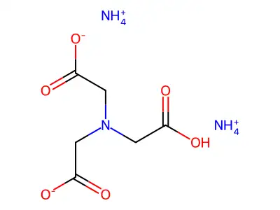 氨-2-[双(羧甲基)氨基]乙酸 structure