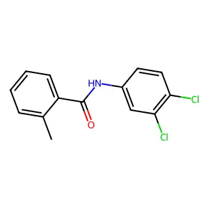 N-(3,4-dichlorophenyl)-2-methylbenzamide structure