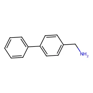 4-Phenylbenzylamine structure