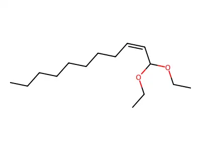 1,1-Diethoxyundec-2-ene structure