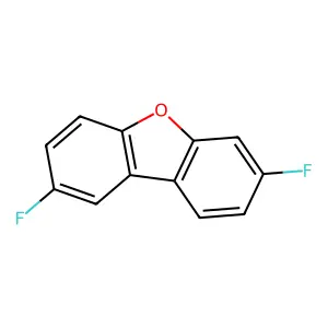 Dibenzofuran, 2,7-difluoro- structure