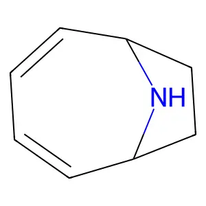 9-Azabicyclo(4.2.1)nona-2,4-diene structure