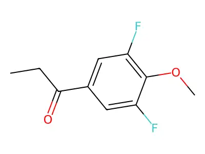 1-(3,5-Difluoro-4-methoxyphenyl)propan-1-one structure