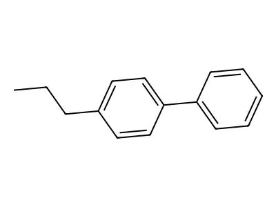 4-Propyl-1,1'-biphenyl structure