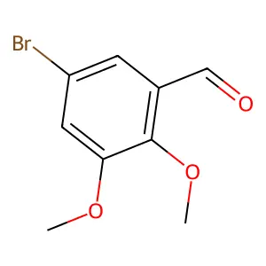 5-Bromo-2,3-dimethoxybenzaldehyde structure