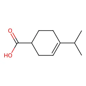 4-异丙基-3-环己烯-1-甲酸 structure