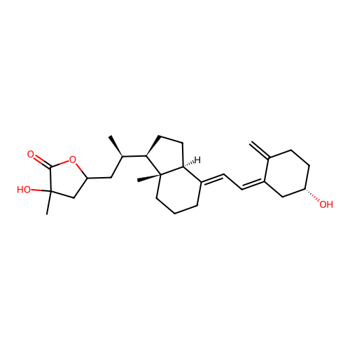 Calcifediol lactone structure