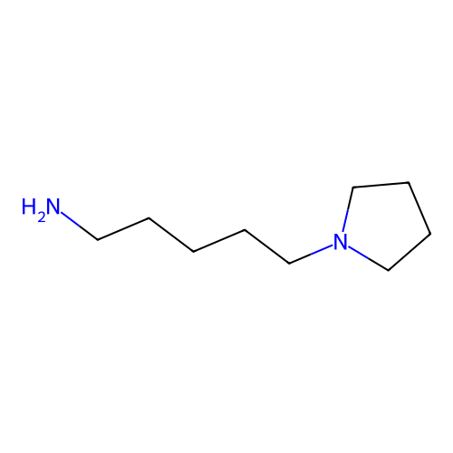 5-(Pyrrolidin-1-yl)pentan-1-amine structure