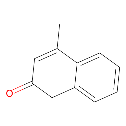 2(1H)-Naphthalenone, 4-methyl structure