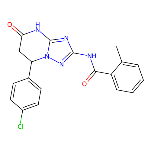 C19H16ClN5O2 structure