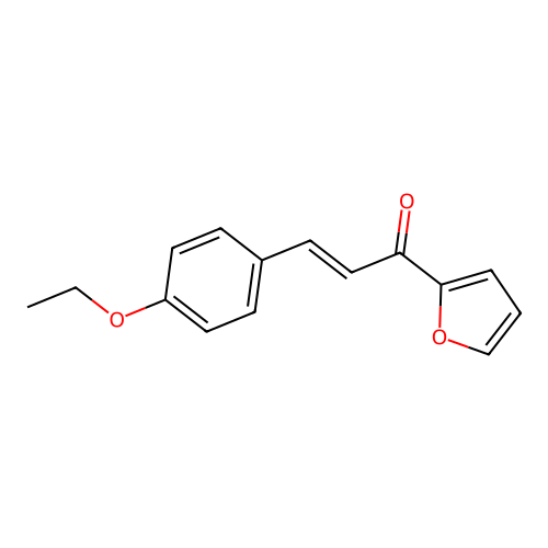 (2E)-3-(4-Ethoxyphenyl)-1-(furan-2-yl)prop-2-en-1-one structure