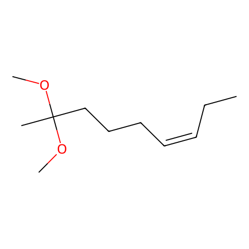 3-Nonene, 8,8-dimethoxy-, (3Z)- structure