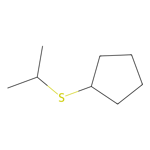 Sulfide, cyclopentyl isopropyl structure