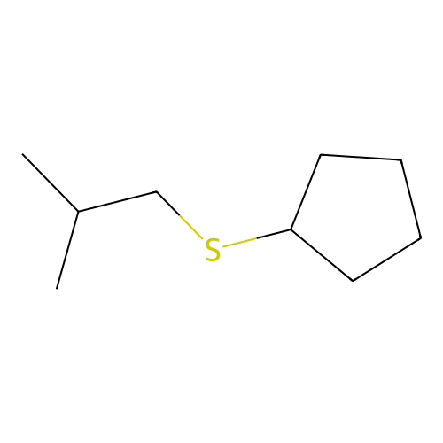Sulfide, cyclopentyl isobutyl structure