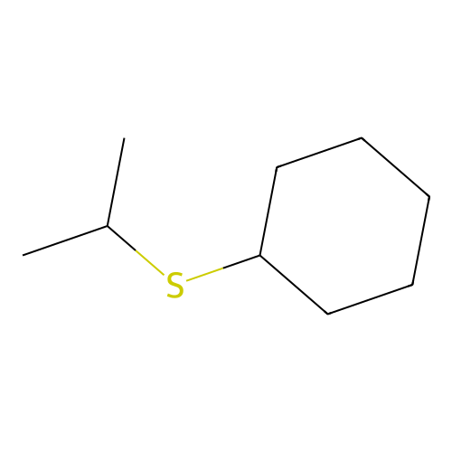 Sulfide, cyclohexyl isopropyl structure