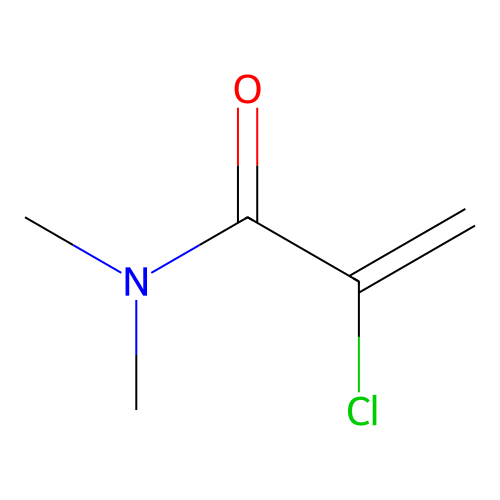2-氯-N,N-二甲基丙烯酰胺 structure