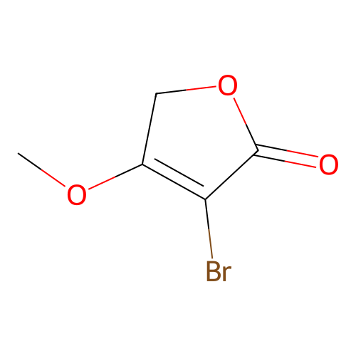3-bromo-4-methoxy-5H-furan-2-one structure