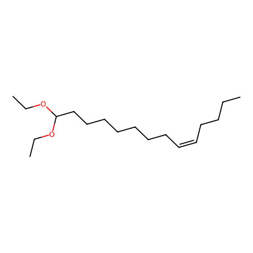 5-Tetradecene, 14,14-diethoxy-, (5Z)- structure