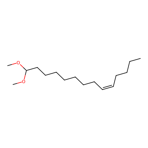 5-Tetradecene, 14,14-dimethoxy-, (5Z)- structure