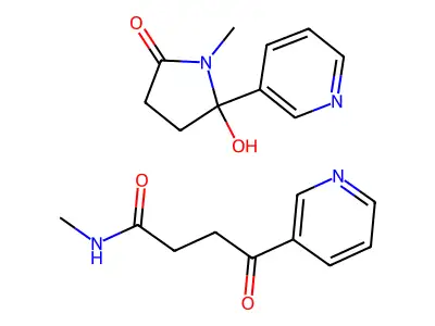 N-甲基-γ-氧代-3-吡啶丁酰胺 structure
