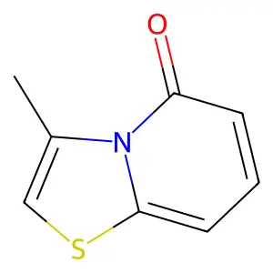 5H-Thiazolo(3,2-a)pyridin-5-one, 3-methyl- structure