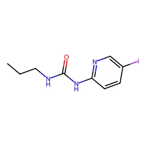 1-(5-Iodopyridin-2-yl)-3-propylurea structure